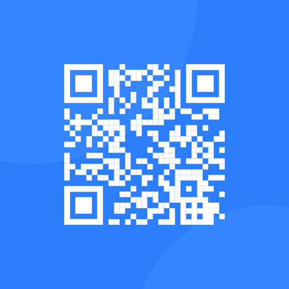 QR code that leads to front-end-mentor's home page.